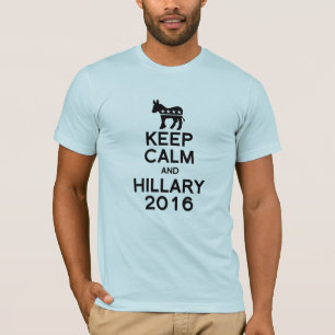 BEHÅLLALUGN OCH HILLARY 2016 - .PNG T-SHIRT