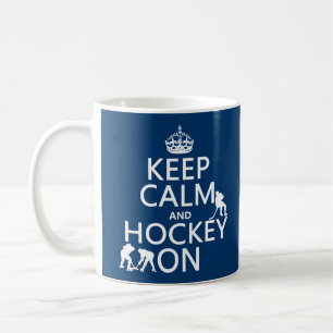 Behållalugn och hockey på (i någon färg) kaffemugg