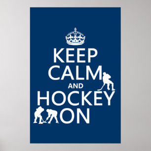 Behållalugn och hockey på (i någon färg) poster