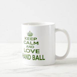 Behållalugn och kärlek räcker boll kaffemugg