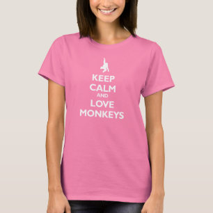 Behållalugn- och kärlekapor t-shirt