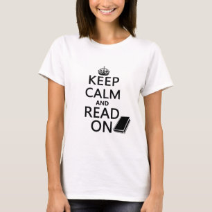 Behållalugn och läst på tee shirt