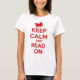 Behållalugn och läst på tee shirt