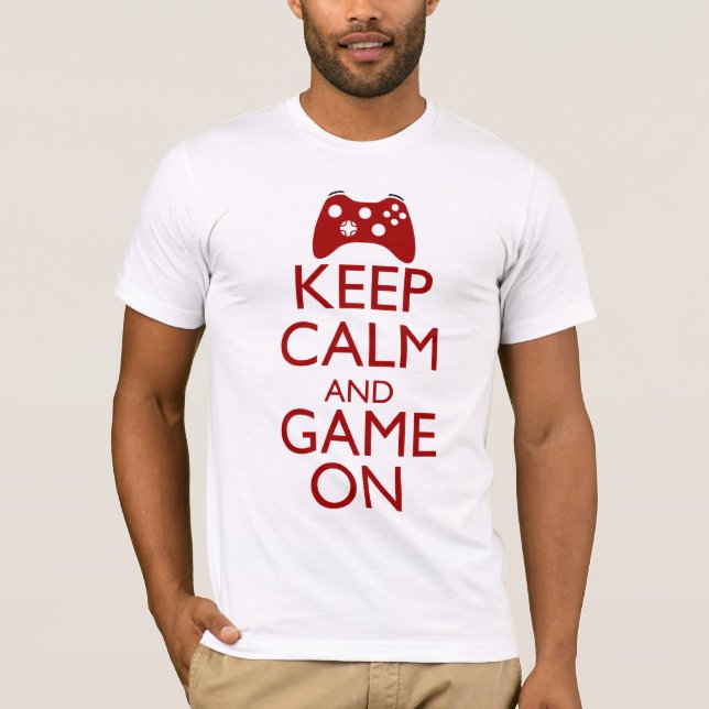 Behållalugn och lek på t shirt (Framsida)