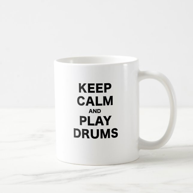 Behållalugn och lek trummar kaffemugg (Höger)