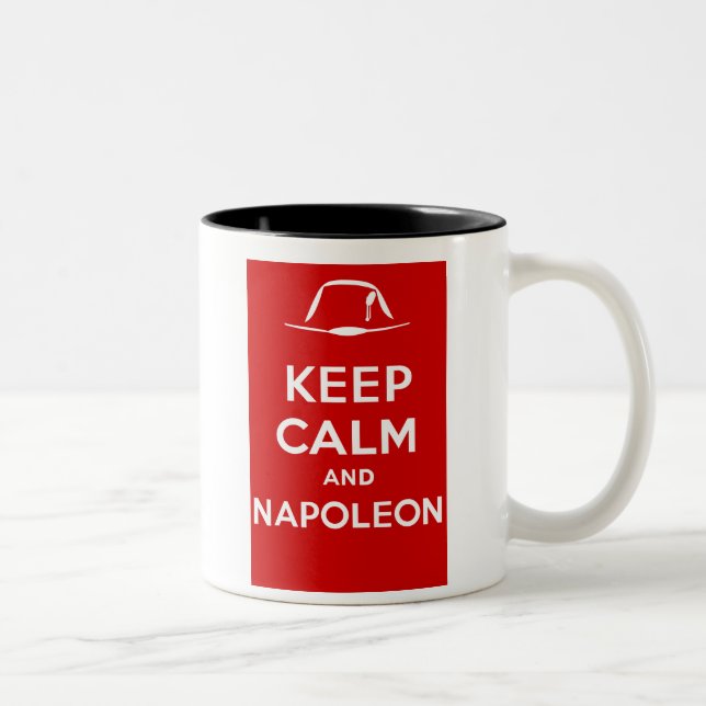 Behållalugn och Napoleon Två-Tonad Mugg (Höger)