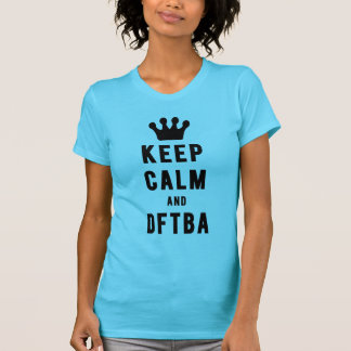 Behållalugn och nya trådar för DFTBA | T-shirt