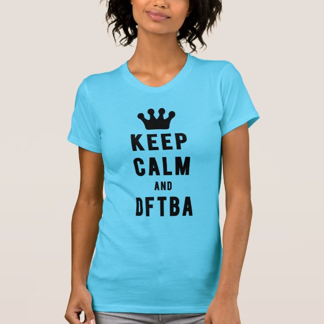 Behållalugn och nya trådar för DFTBA | T-shirt (Framsida)
