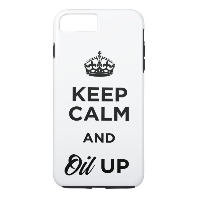 Behållalugn och olja upp Case-Mate iPhone skal (Baksida)