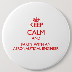 Behållalugn och party med en Aeronautical ingenj Knapp