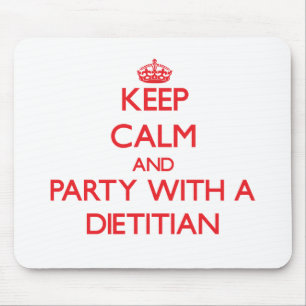 Behållalugn och party med en Dietitian Musmatta