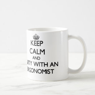 Behållalugn och party med en Ergonomist Kaffemugg