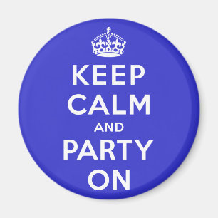 Behållalugn och party på magnet