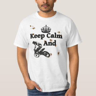 Behållalugn och ritt - Dirtbikes Tee