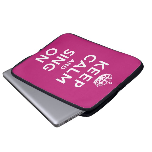 Behållalugn och sjunga på laptop fodral (Framre botten)