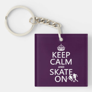 Behållalugn och skridsko på (rollerskaters)