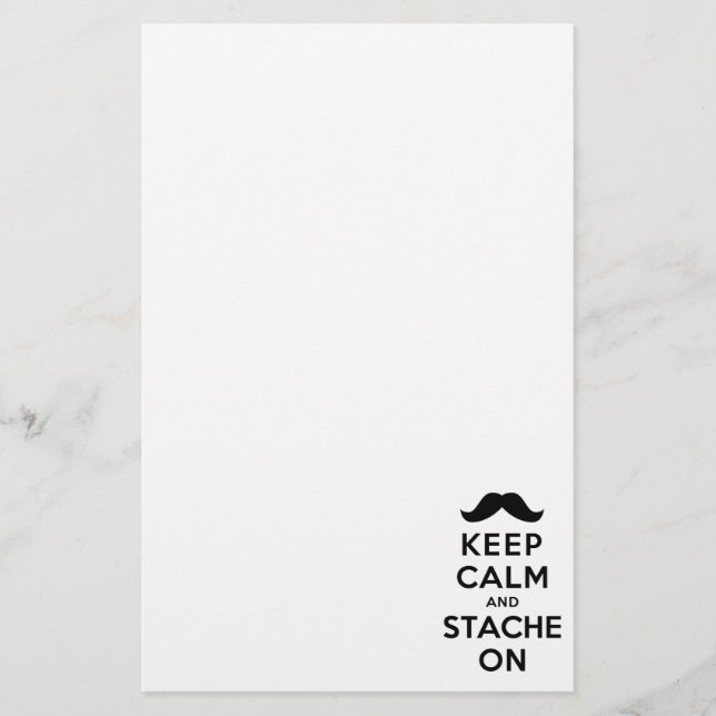 Behållalugn och Stache på Brevpapper (Framsida)