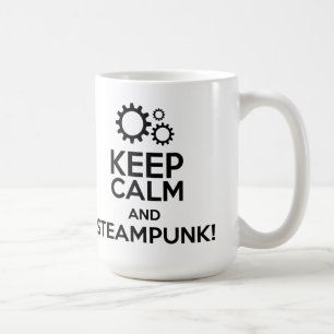 Behållalugn och Steampunk Kaffemugg