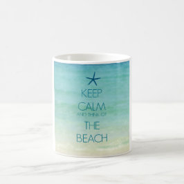 BEHÅLLALUGN OCH TÄNKA AV STRANDFOTOMUGGEN KAFFEMUGG