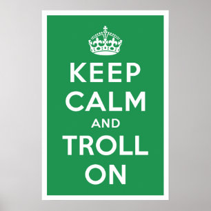 Behållalugn och troll på poster