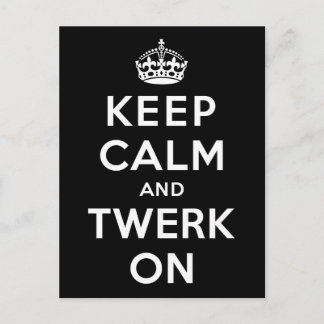 Behållalugn och Twerk på Vykort