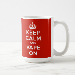 Behållalugn och Vape på Kaffemugg