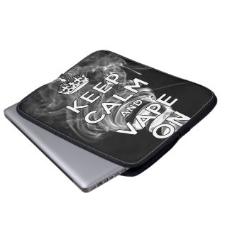 Behållalugn och Vape på Laptop Sleeve