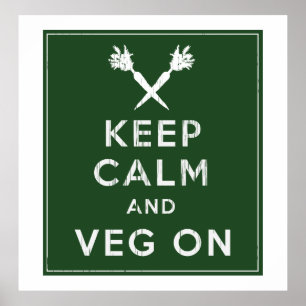 Behållalugn och Veg på Poster