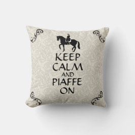 Behållalugn & Piaffe på Dressage Kudde