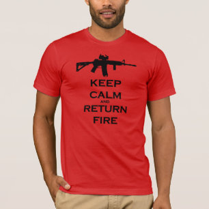 Behållalugn & retur avfyrar den öppna skjortan f tee shirt