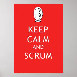 Behållalugn & Scrum Poster