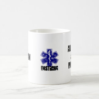 Behållalugn som all blödning stoppar slutligen kaffemugg