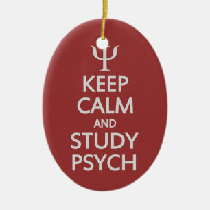 Behållalugn- & studiePsych beställnings- prydnad Julgransprydnad Keramik