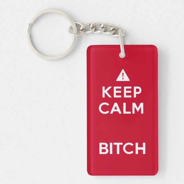 Behållalugnparodi roliga Keychain (Framsidan)