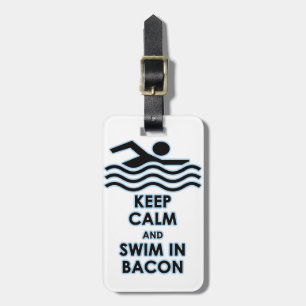 Behållalugnsimma i bacon bagagebricka