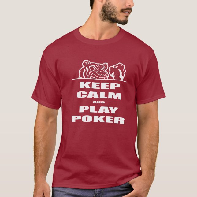 BEHÅLLAMUSSLA och LEKPOKER Tee (Framsida)