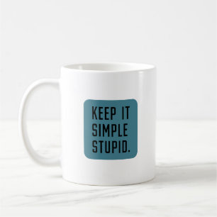 Behållan är dum kaffemugg