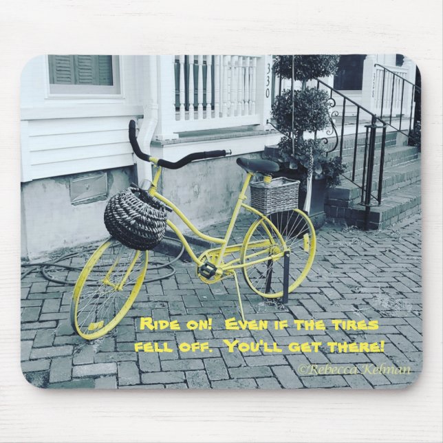 Behållan är på väg Även om Däck faller av! Mousepa Musmatta (Framsidan)