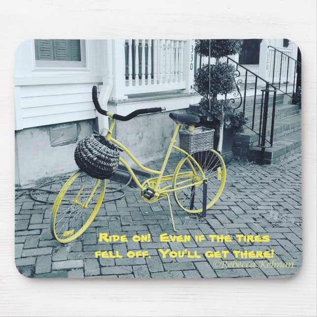 Behållan är på väg Även om Däck faller av! Mousepa Musmatta (Framsidan)