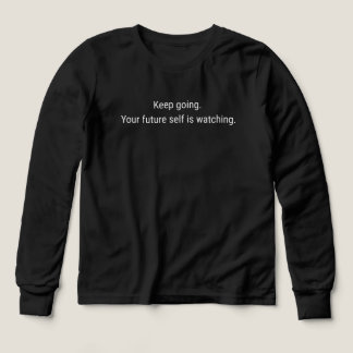 Behållan är på väg - ditt framtida självintresse f t shirt