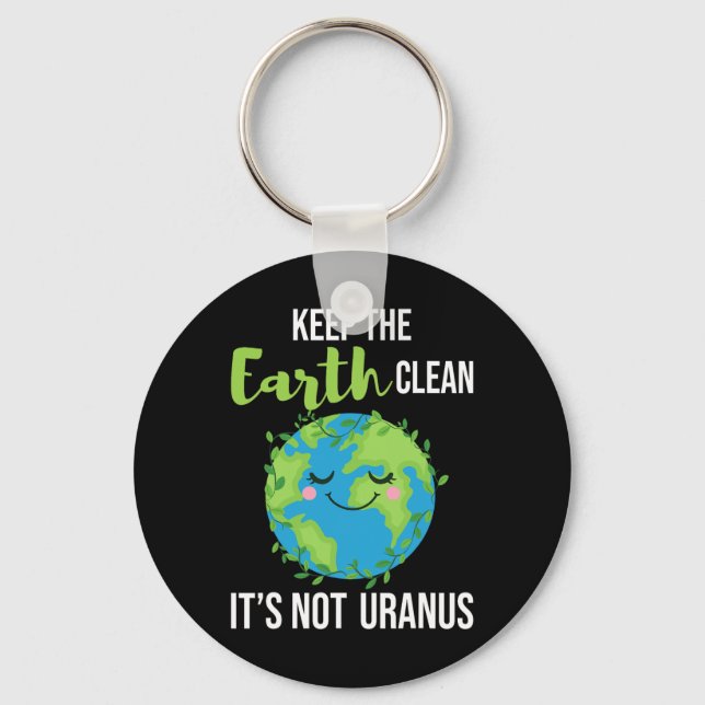 Behållan Earth Clean - Environmental Protection Ea Nyckelring (Framsida)