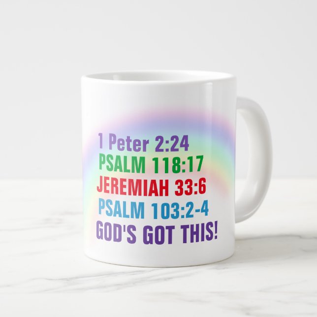 Behållan Faith - Jumbo Mugg (Framsida höger)