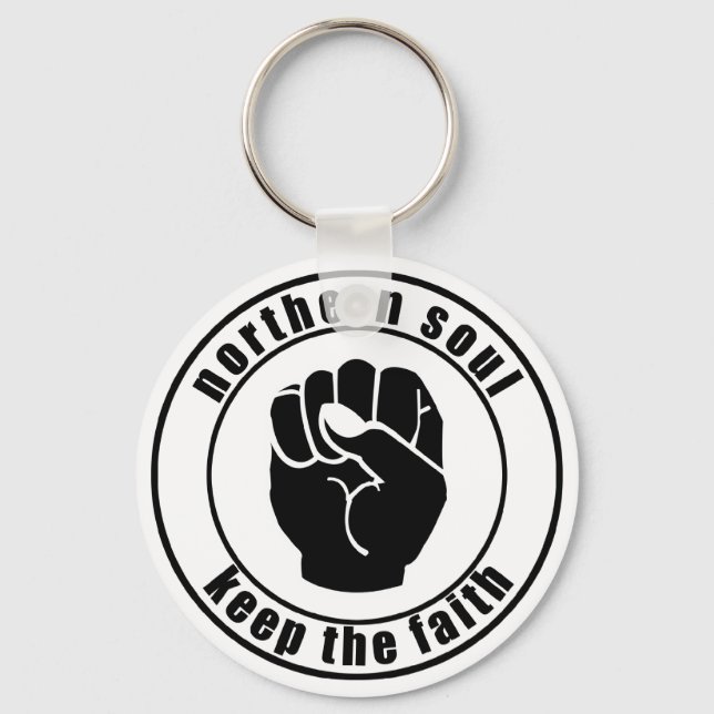 Behållan "Faith Keychain" i norra Soul-patchen Nyckelring (Framsida)
