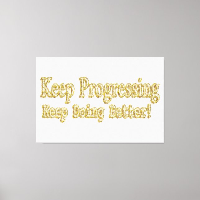 "Behållan gör bättre ifrån sig!" Cute Design. Köp  Canvastryck (Framsida)