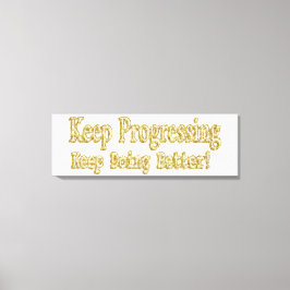 "Behållan gör bättre ifrån sig!" Cute Design. Köp  Canvastryck