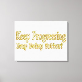 "Behållan gör bättre ifrån sig!" Cute Design. Köp  Canvastryck