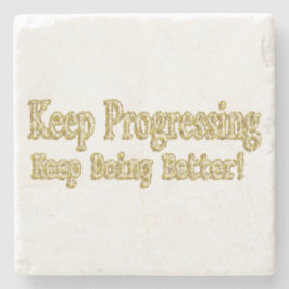 "Behållan gör bättre ifrån sig!" Cute Design. Köp  Stenunderlägg