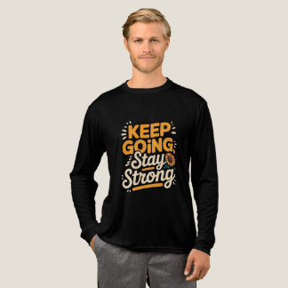 "Behållan kommer att hålla sig stark" Motiv inspir T Shirt