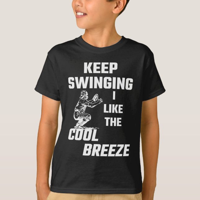 Behållan som svänger gillar jag, den kalla brisen tee shirt (Framsida)