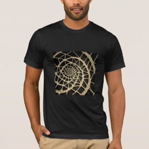 Behållan Spiral ut - Art & Music Fusion Tee